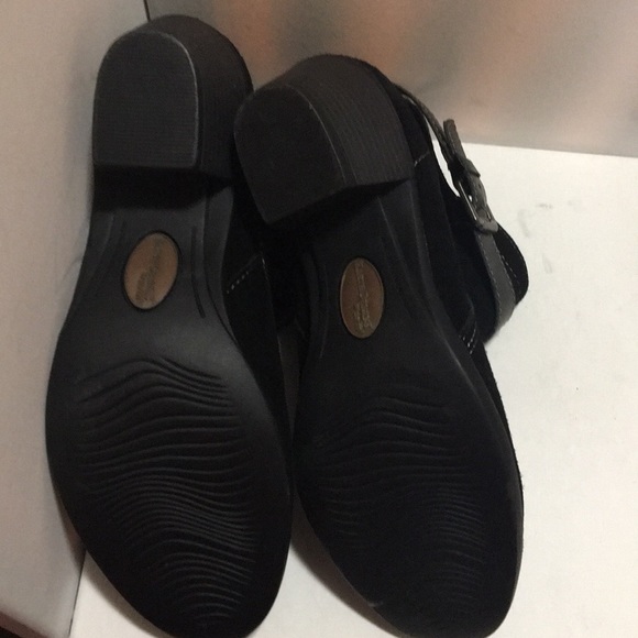 Earth Origins Kaia Black Suede Boots 9.5w - Picture 5 of 5